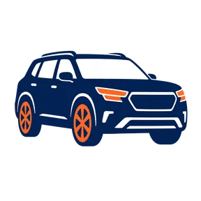 Illustration of a modern SUV